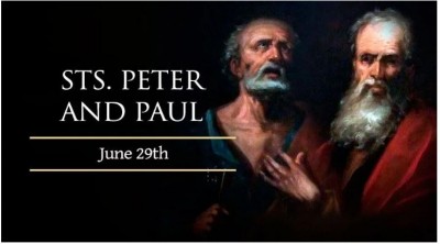 Celebrating the Feast of St. Peter and St. Paul on June 29