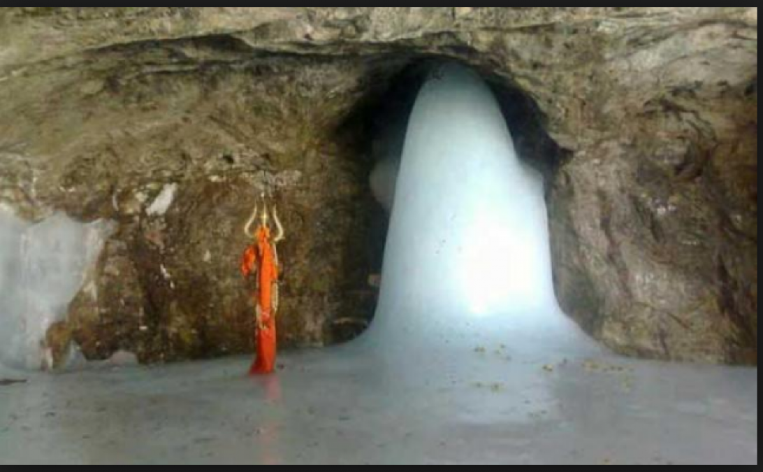 Baba Barfani has appeared in Amarnath cave and Yatra will start in this month