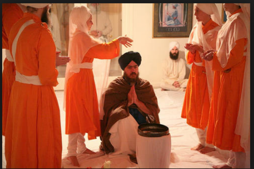 Amrit Baptism of Sikh: Sikh rebirth rituals to begin Khalsa initiation ceremony