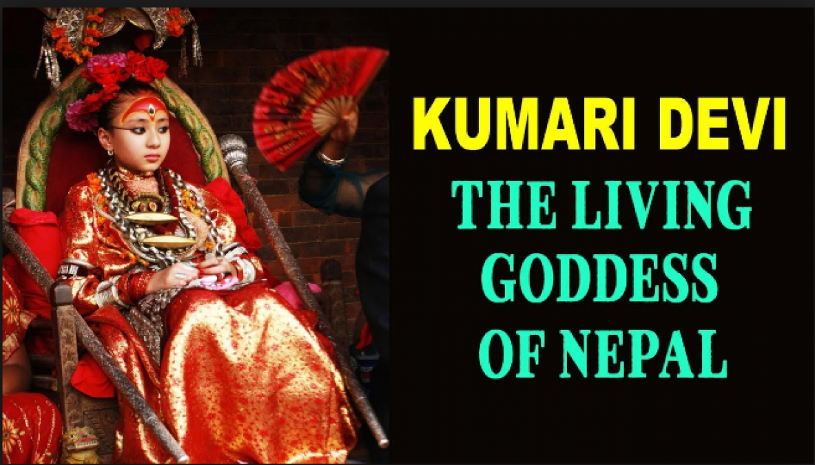A living goddess of Nepal: Kumari Devi, a deified young girl