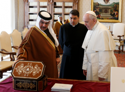 Pope's visit to Bahrain to strengthen ties with Islam