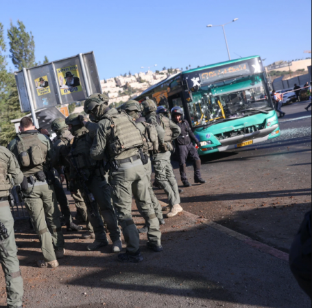 Israeli killed after bombings at a Jerusalem bus stop