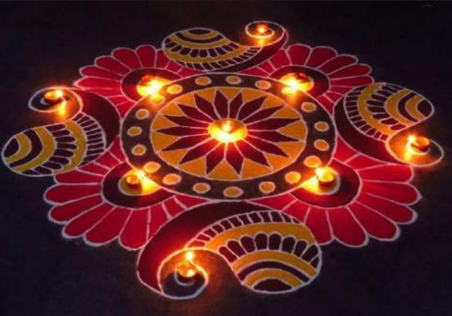 Diwali 2017: Design for Rangoli which decorate your floor.