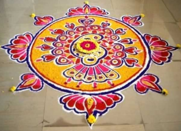 Diwali 2017: Design for Rangoli which decorate your floor.