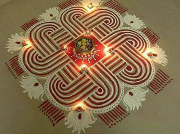 Diwali 2017: Design for Rangoli which decorate your floor.