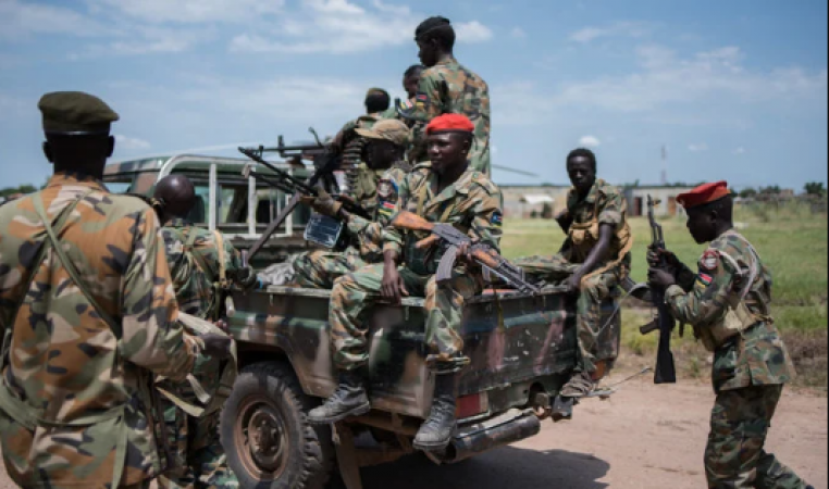 Rebels shell the south part of Sudan