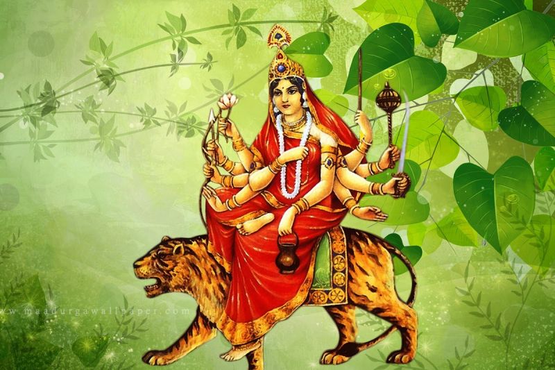 Worship Goddess Chandraghanta on the third day of Navratri