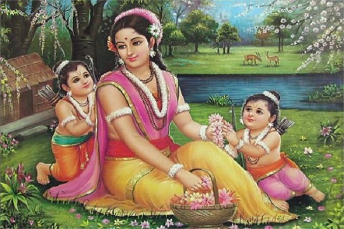 माता सीता के दो नहीं एक ही पुत्र था