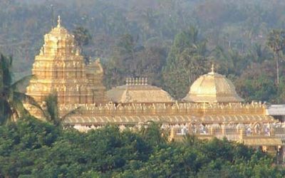 विश्व का एक मात्र ऐसा मंदिर जो 15 हजार किलो सोने से बना है