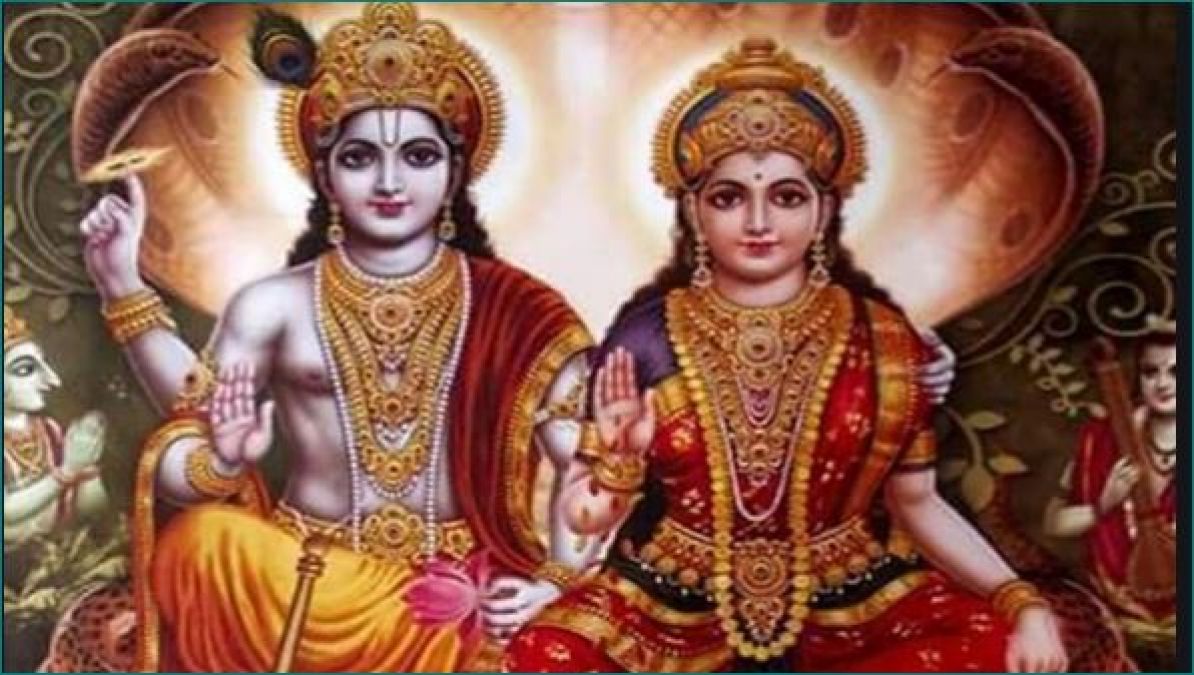 Lord Vishnu cursed Goddess Lakshmi for disobeying him