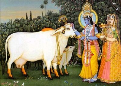 Today after worshipping the cow and calf, definitely hear this story of Bacch Baras