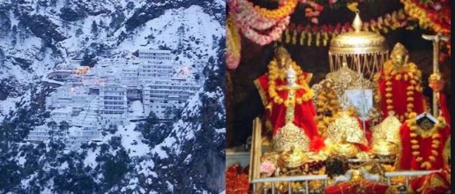 वैष्णो देवी की प्राचीन गुफा के किस्मत वालो को होते है दर्शन