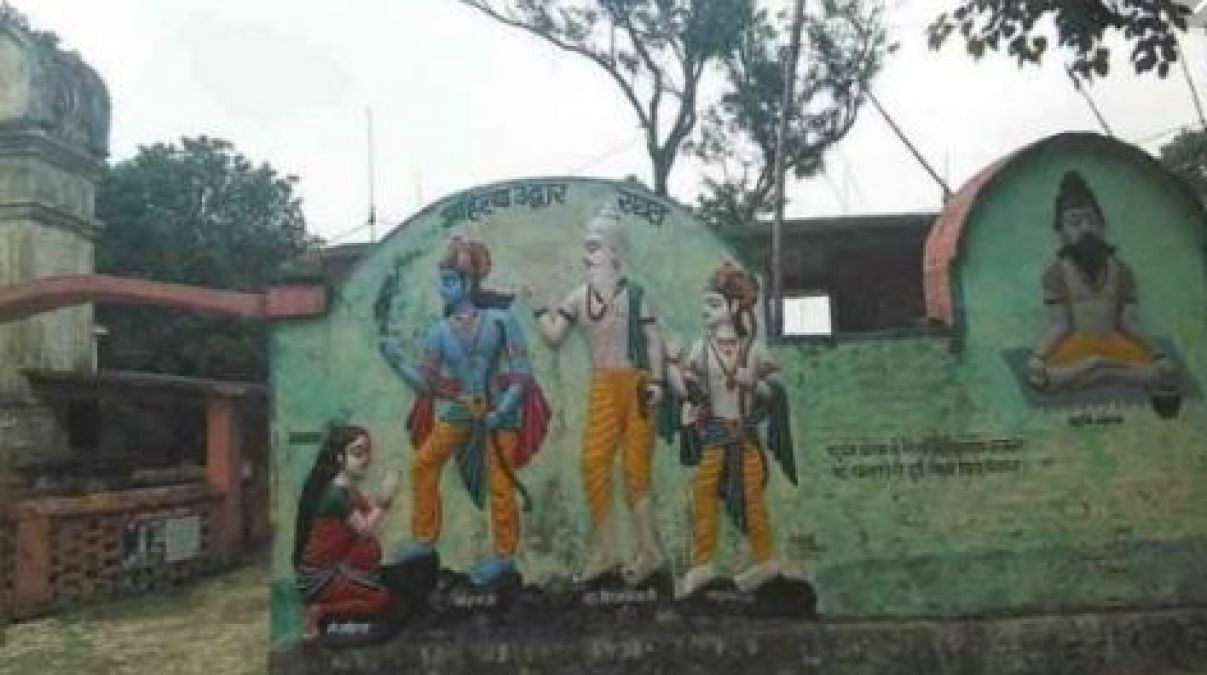 Temple where woman priest worship