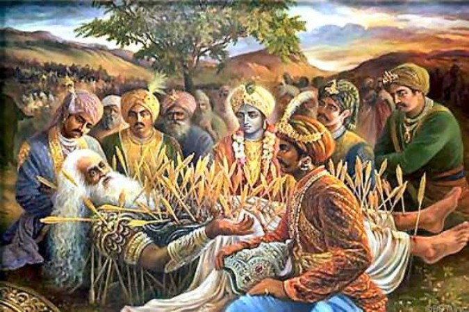 Know the story of the blessing of Bhishma Pitamah's death