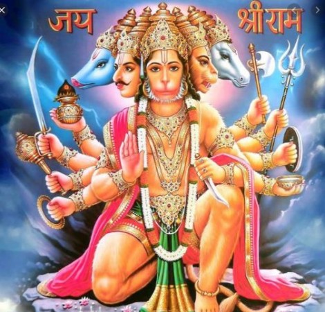 Know why Lord Hanuman takes Panchmukhi avatar