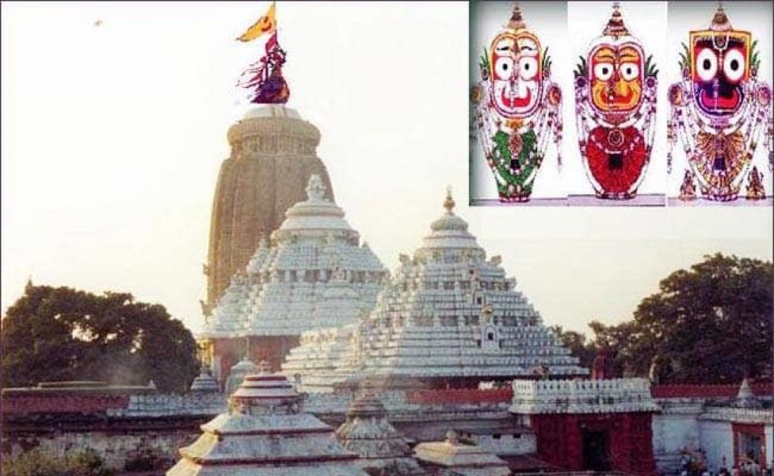 Flag of the Jagannath Temple always waves in opposite direction of the wind