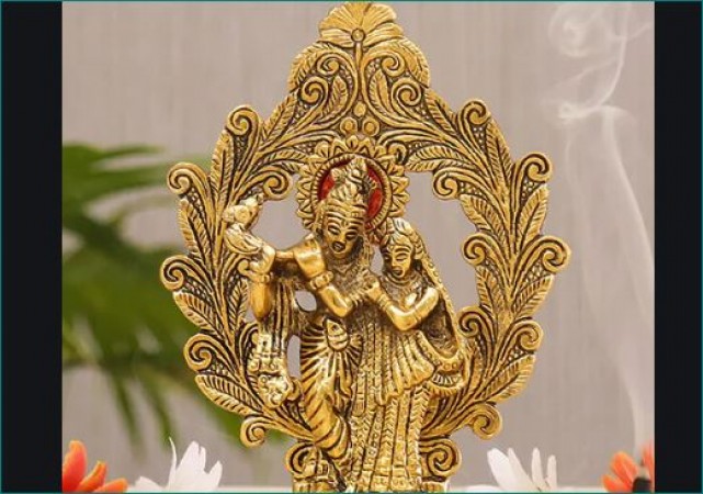 Why did Lord Krishna drink Radha's 'Charnamrit'?