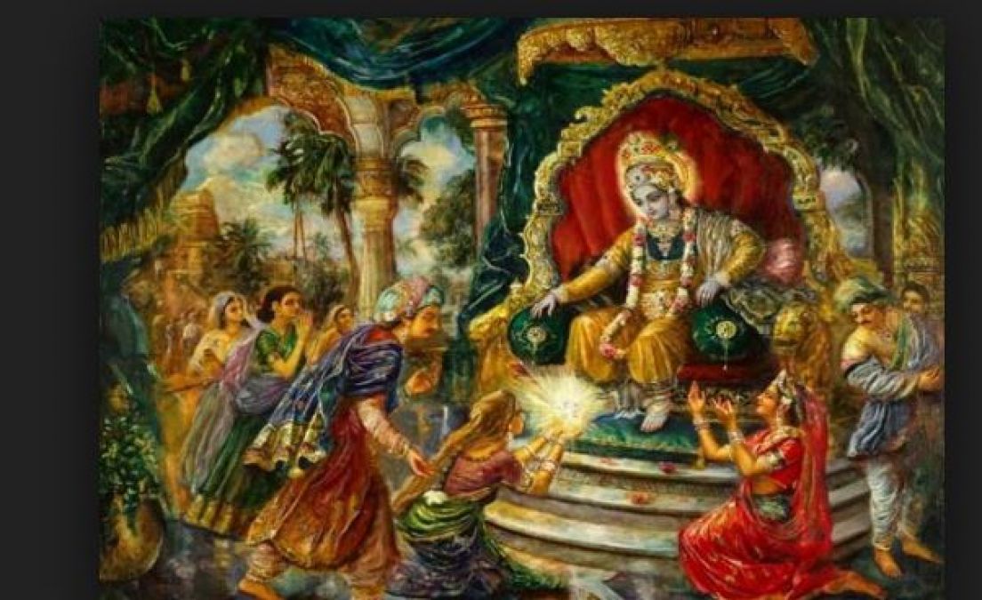 For this reason, Shri Krishna leaves Kansa's father-in-law in the war, again and again,