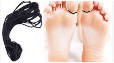 Just tie black thread in toe to avoid problems