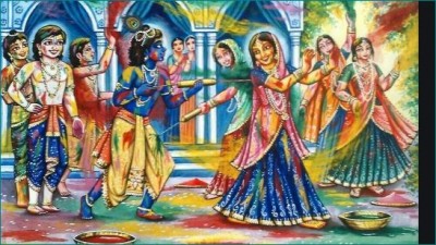 How to worship God on Holi with colors