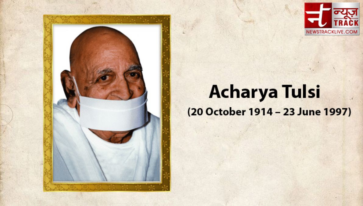 Birthday: Acharya Tulsi is the architect of the Anuvrat movement, walked so long for the welfare of people