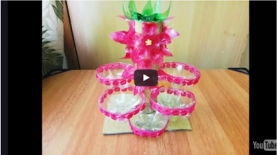 Best out of Waste: Reuse plastic bottles and decorate your home