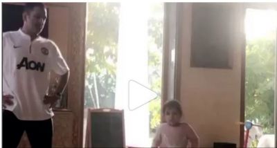 Watch MS Dhoni's dance video with daughter Ziva hit the internet
