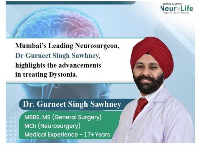 Mumbai’s Leading Neurosurgeon, Dr Gurneet Singh Sawhney, highlights the advancements in treating Dystonia