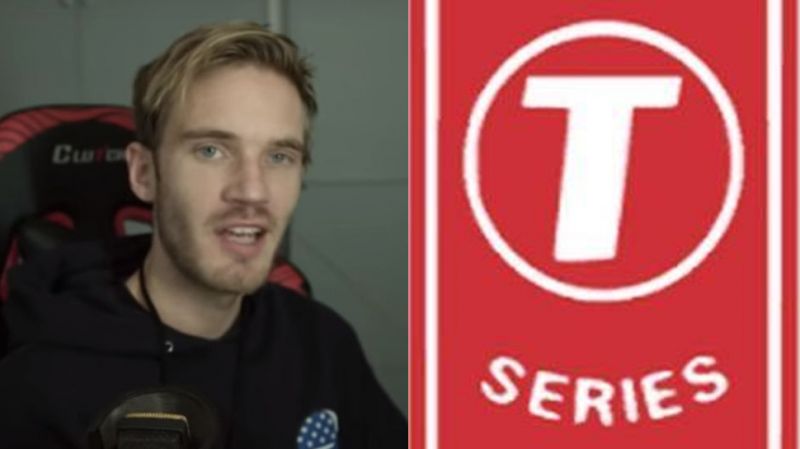 PewDiePie is just  10,000 subscribers ahead T-series, Indian music giant can beat soon