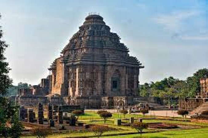 What is the history of Sun Temple and what are the beliefs here?