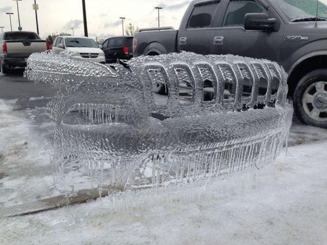 These 'frozen car designs' are just unique than other cars