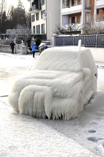 These 'frozen car designs' are just unique than other cars