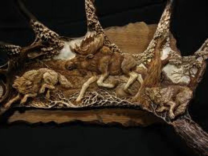 'Carved Antlers' are one of the most famous decoratives for home