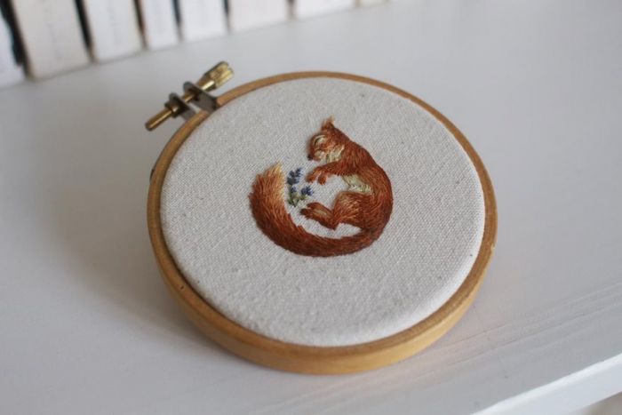 Watch this new embroidery collection by Chloe Giordano