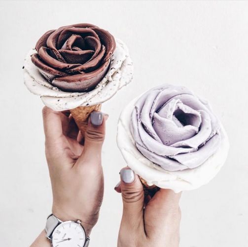 These Gelato Flowers ice-creams are perfect for your party