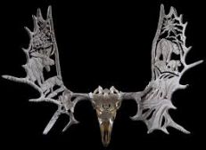 'Carved Antlers' are one of the most famous decoratives for home