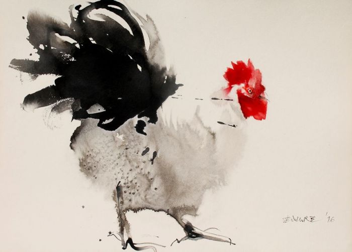 Amazing 'Ink Painting art' by Endre Penovac
