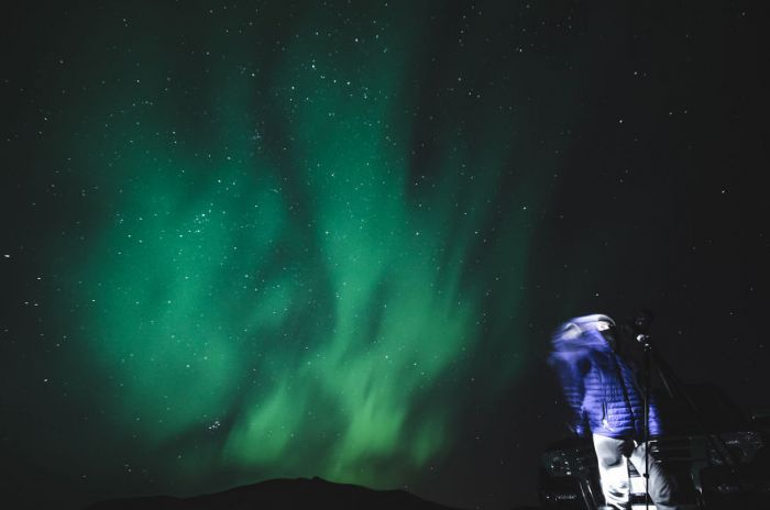 Watch the unbelievable reality of 'northern light flares in Iceland'