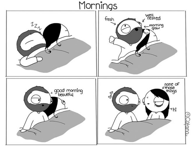 Cartoonist illustrates life by 'doing nothing alone vs doing nothing together' sketch