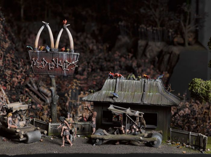 Ever wondered, how McDonald would look if it would be in hell?