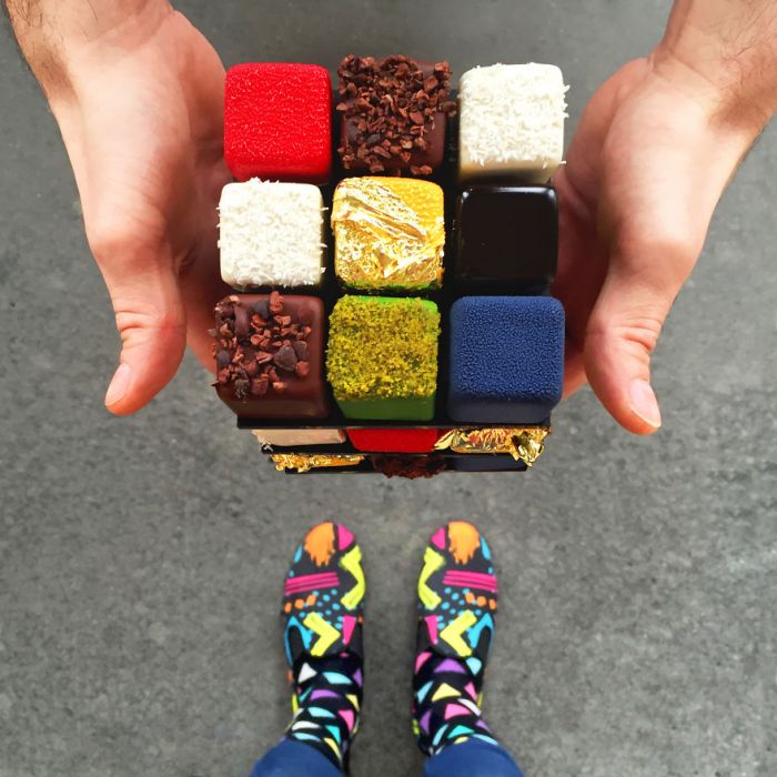 Awesome sweet shop of Paris gives you 'colored chocolates' like your shoes