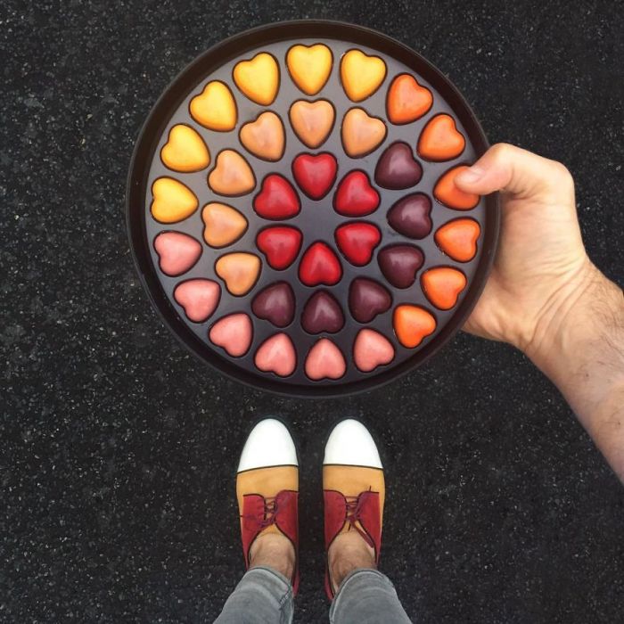 Awesome sweet shop of Paris gives you 'colored chocolates' like your shoes