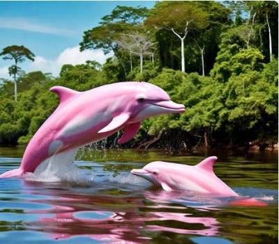 Pink Dolphins: The Intelligent and Playful Creatures of the Amazon River