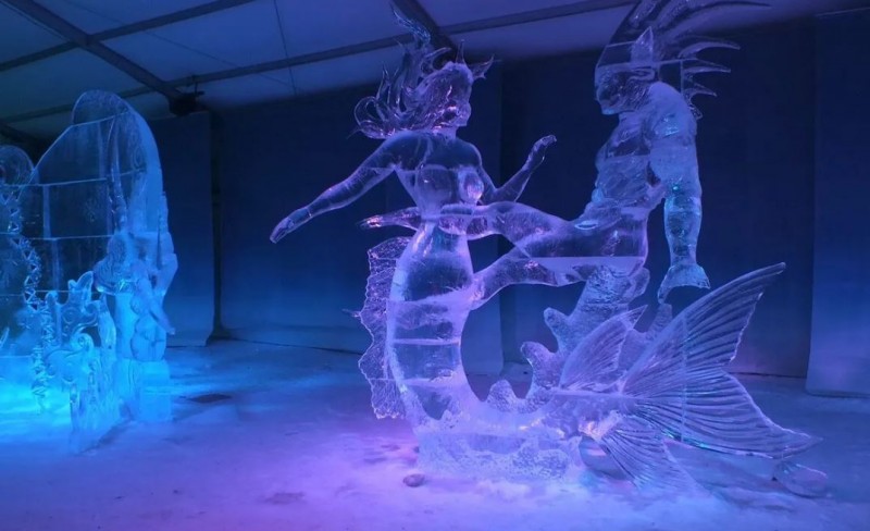 Ice Sculpting: Appreciating the Talent and Creativity Required to Carve Stunning Sculptures Out of Ice