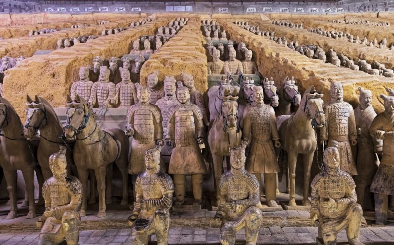 The Terracotta Army: Thousands of Life-Sized Clay Soldiers Buried with China's First Emperor, Qin Shi Huang