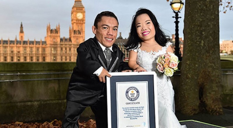 World's Shortest Married Couple Break Guinness World Record