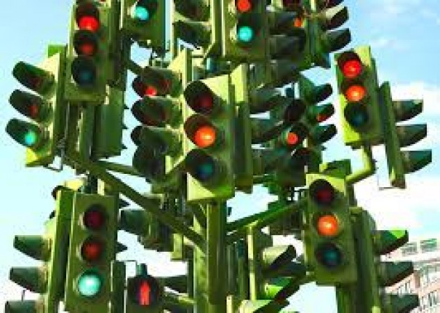 Why are there only red, yellow and green lights in traffic lights?