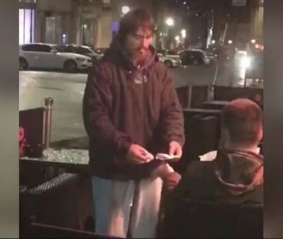 Watch: Homeless Man Asked For Cash, then what happened next will melt you heart