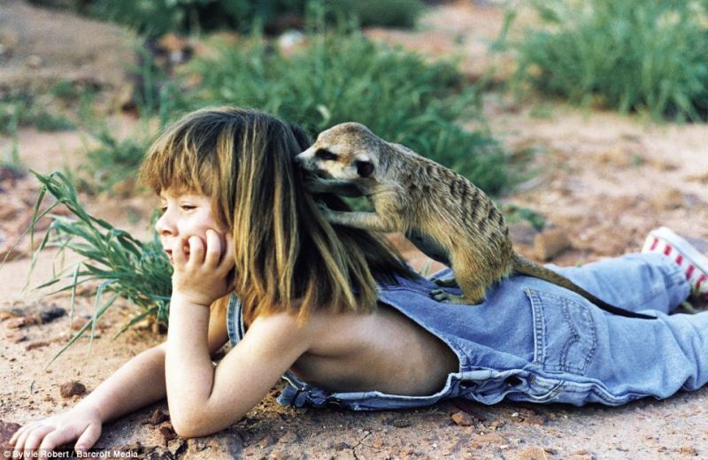Tippi Degre, A French Girl Who Spent 10 Years of her Childhood with African Animals