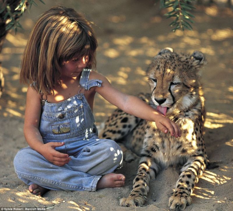 Tippi Degre, A French Girl Who Spent 10 Years of her Childhood with African Animals